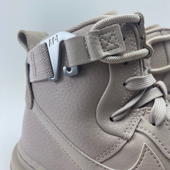 NIKE AIR Force 1 "High Utility 2.0" Fossil Stone Artic Womens Shoes Size 9 - Picture 8 of 12